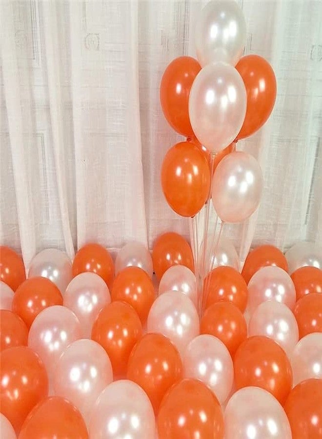 Flyloons Orange Balloons Pack of 100 for birthday decoration items also suitable for Anniversary, Wedding, Celebration, Party - Image 3